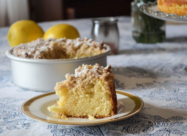 Lemon Crumb Cake | In Jennie's Kitchen