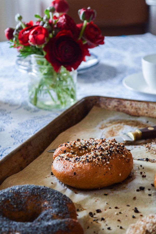 homemade bagels In Jennie's Kitchen