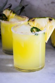 Jalapeno Pineapple Margarita | In Jennie's Kitchen