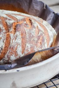 Pane Toscano Sourdough Tuscan Bread | In Jennie's Kitchen