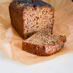 Tahini Buckwheat Banana Bread | In Jennie's Kitchen