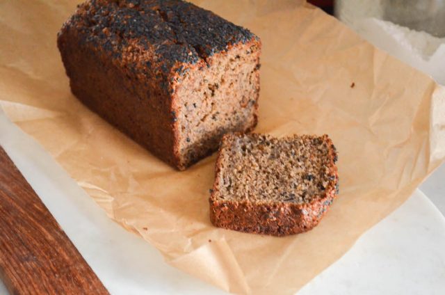 Tahini Buckwheat Banana Bread | In Jennie's Kitchen