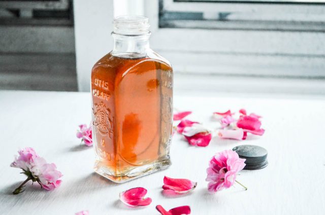 Homemade Rose Syrup | In Jennie's Kitchen