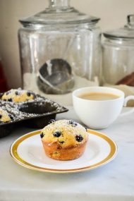 Mini Mulberry Cornmeal Cakes