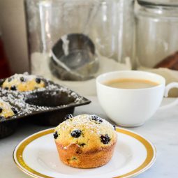 Mini Mulberry Cornmeal Cakes