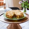 Strawberry Rhubarb Crumb Cake | In Jennie's Kitchen
