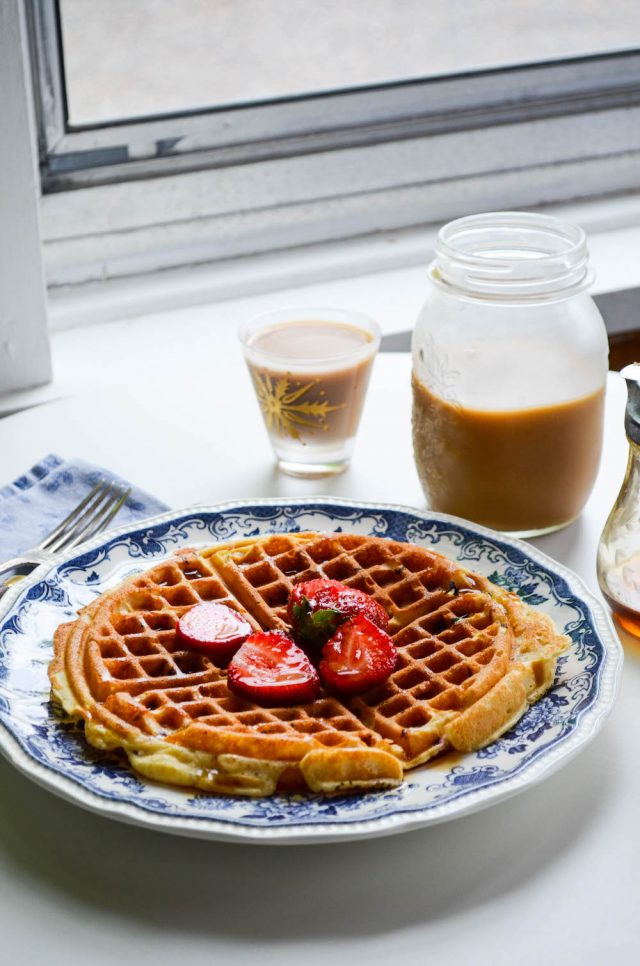 Strawberry Waffles | In Jennie's Kitchen