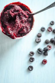 Black Raspberry Sorbet | In Jennie's Kitchen