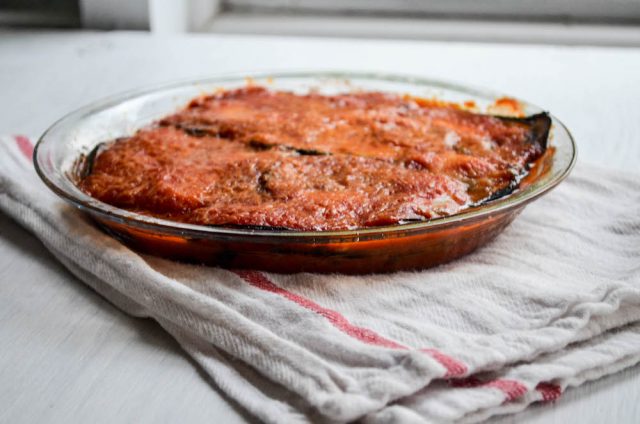 Eggplant Parmigiana | In Jennie's Kitchen