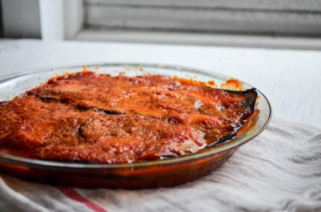 Eggplant Parmigiana | In Jennie's Kitchen