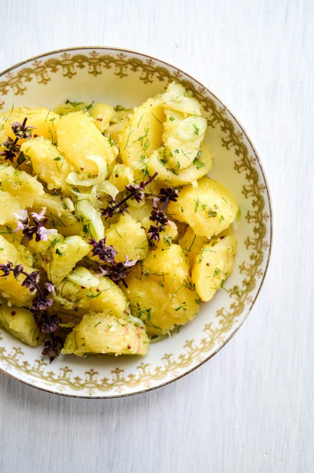 Fennel & Herb Potato Salad | In Jennie's Kitchen
