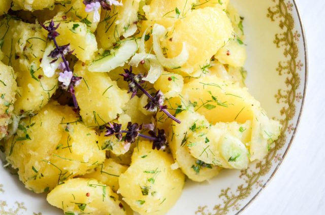 Fennel & Herb Potato Salad | In Jennie's Kitchen