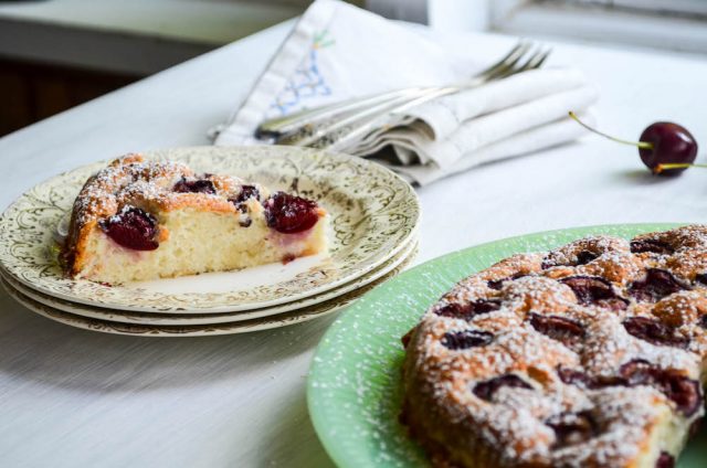 Summer Cherry Cake | In Jennie's Kitchen