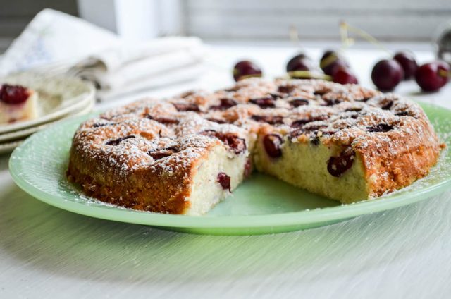 Summer Cherry Cake | In Jennie's Kitchen