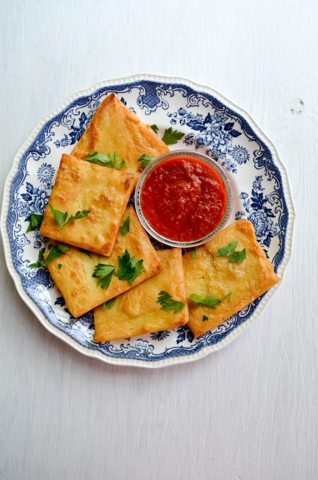 Panelle Sicilian Chickpea Fritter Recipe | In Jennie's Kitchen