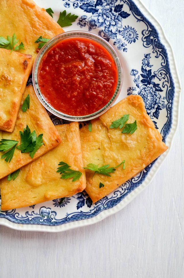 Panelle Sicilian Chickpea Fritter Recipe | In Jennie's Kitchen