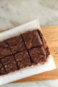 Small Batch Espresso Brownies | In Jennie's Kitchen