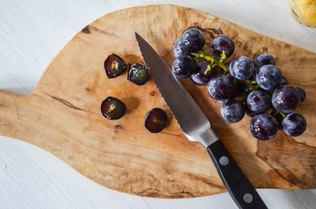 Concord Grape Honey Muffin Recipe | In Jennie's Kitchen