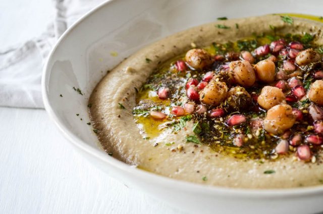 Creamy Eggplant Hummus | In Jennie's Kitchen