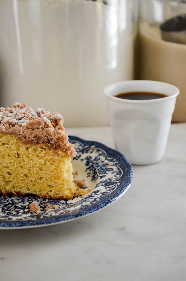 Classic Crumb Cake Recipe | In Jennie's Kitchen