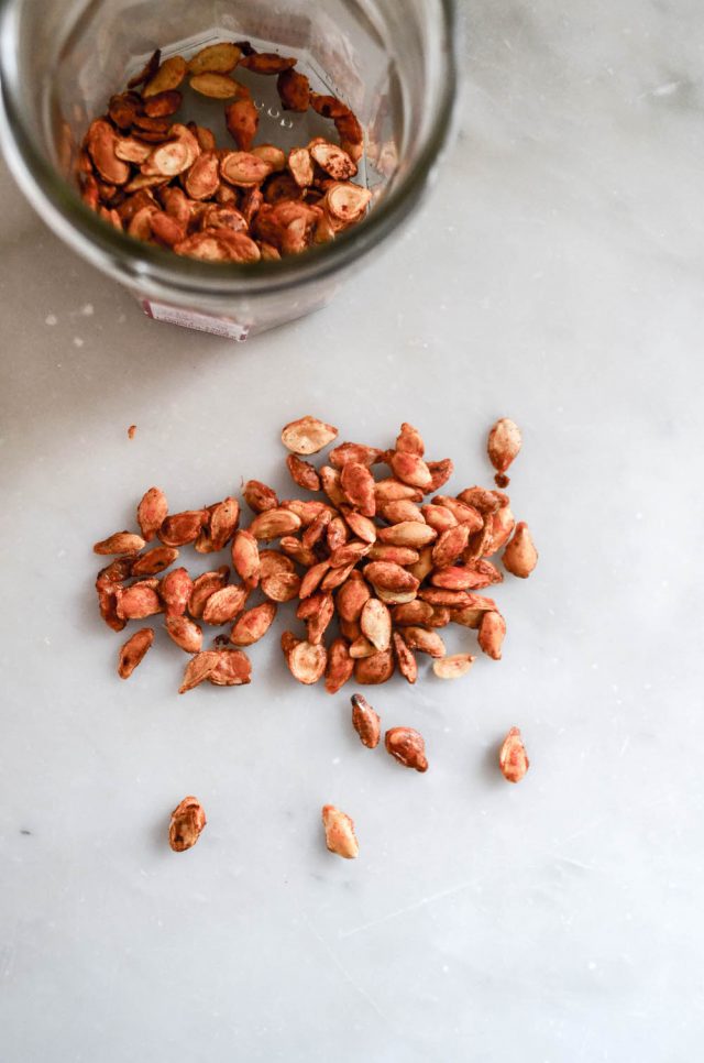 How to Toast Pumpkin Seeds | In Jennie's Kitchen