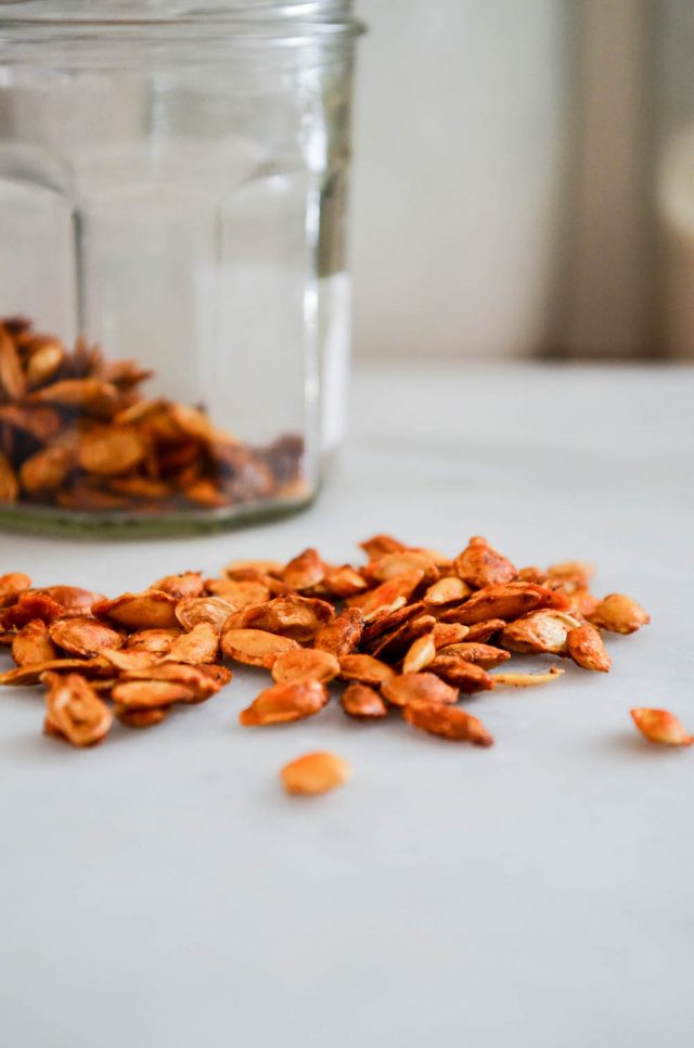 How to Toast Pumpkin Seeds | In Jennie's Kitchen