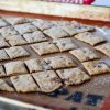Kalamata Olive & Spelt Sourdough Crackers | In Jennie's Kitchen