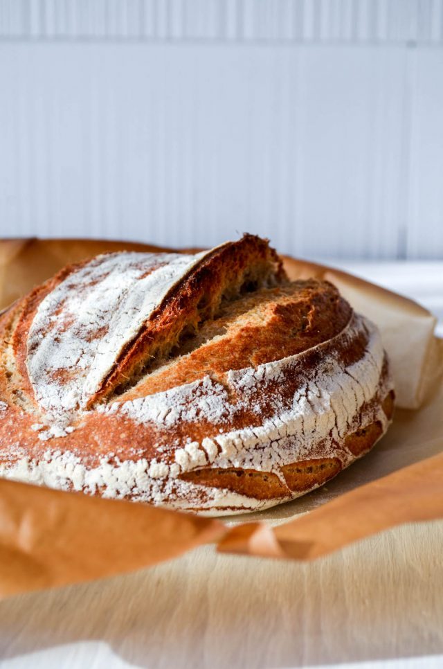 Rye Sourdough Boule | In Jennie's Kitchen