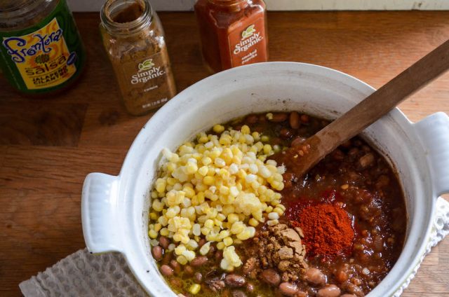 Smoky Corn & Bean Chili | In Jennie's Kitchen