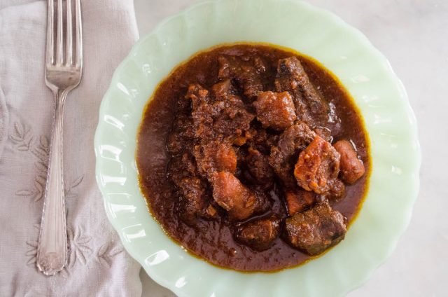 Beef Spezzatino {Italian Beef Stew} | In Jennie's Kitchen