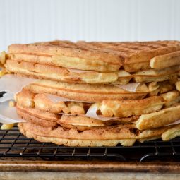 King Arthur's Sourdough Waffles | In Jennie's Kitchen