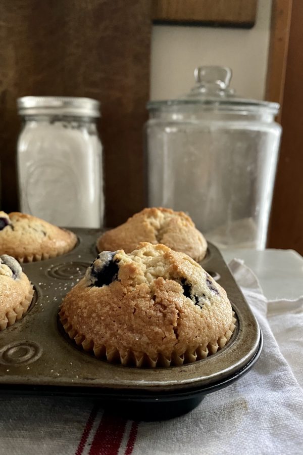 Whole Grain Blueberry Muffins In Jennie's Kitchen